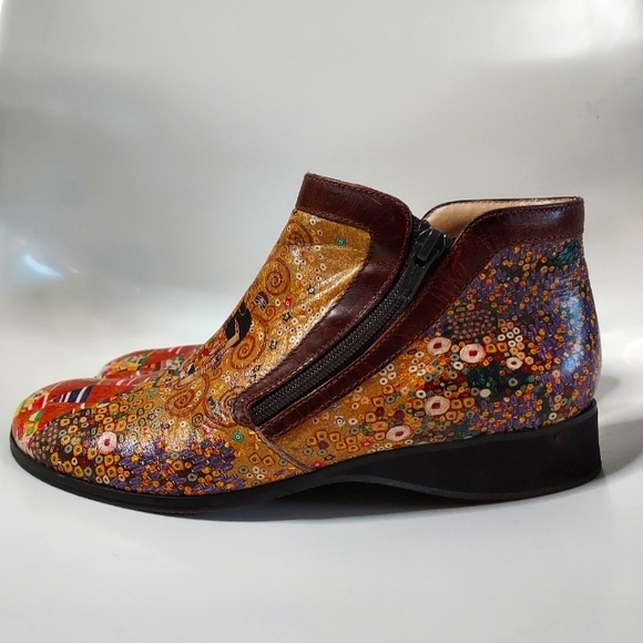 ICON Wearable Art Shoes Icon Wearable Art Klimt Booties 7 Poshmark